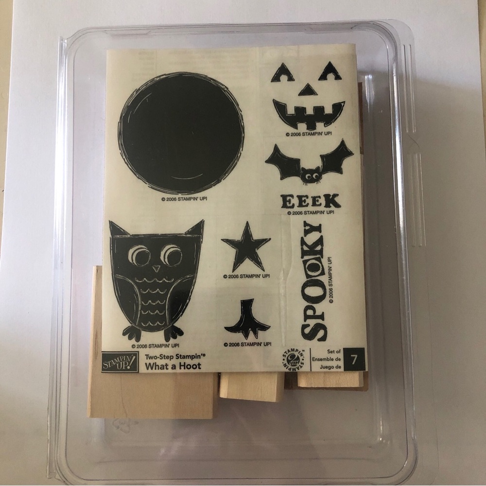 NEW Stampin Up Stamp Set “What a Hoot”